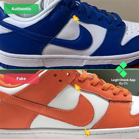 nike dunk low original vs fake|how to legit check nike.